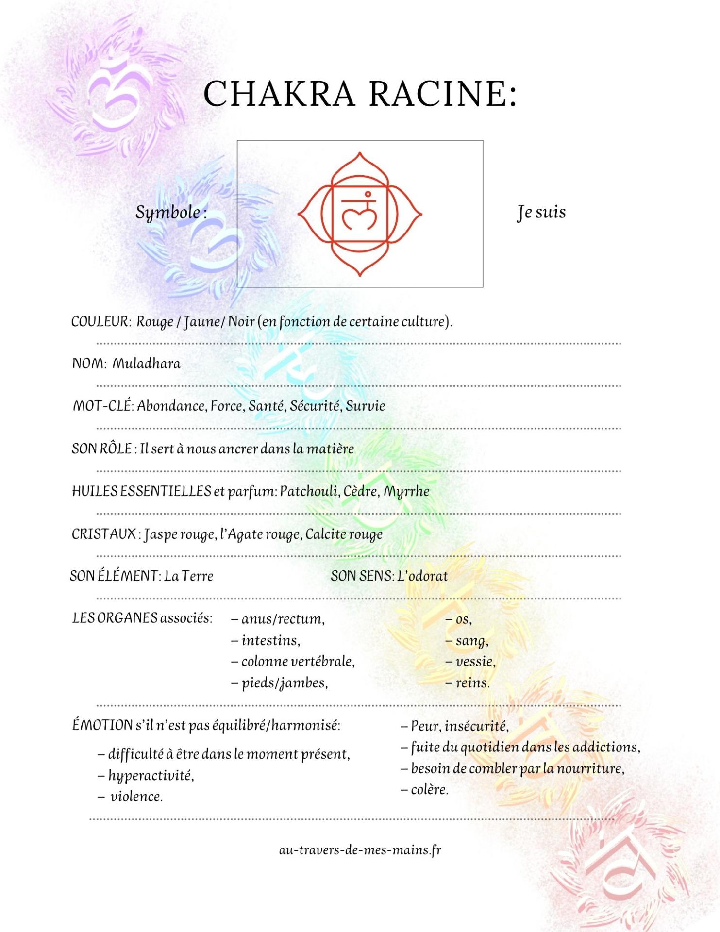 Chakra racine