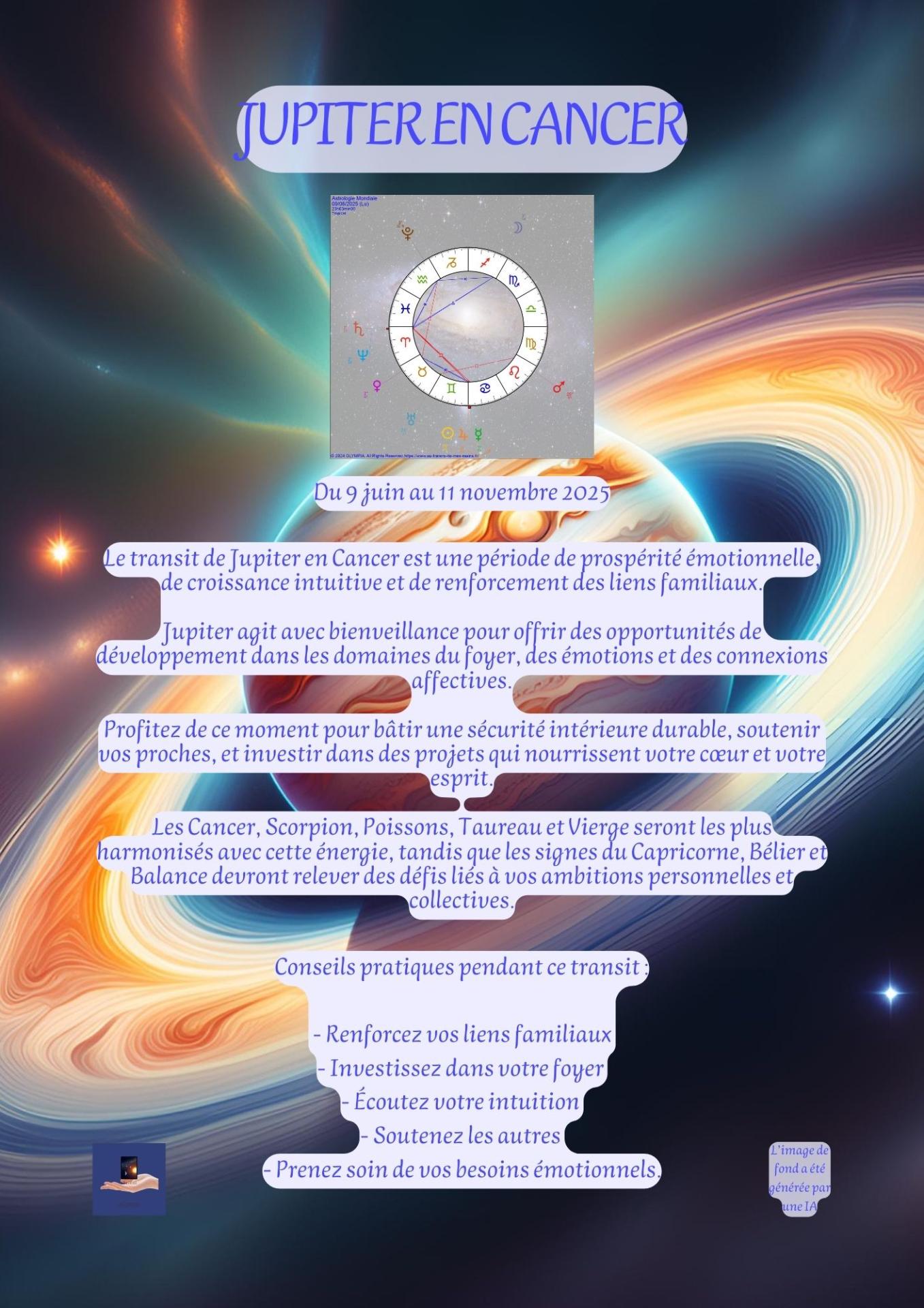 Jupiter en cancer