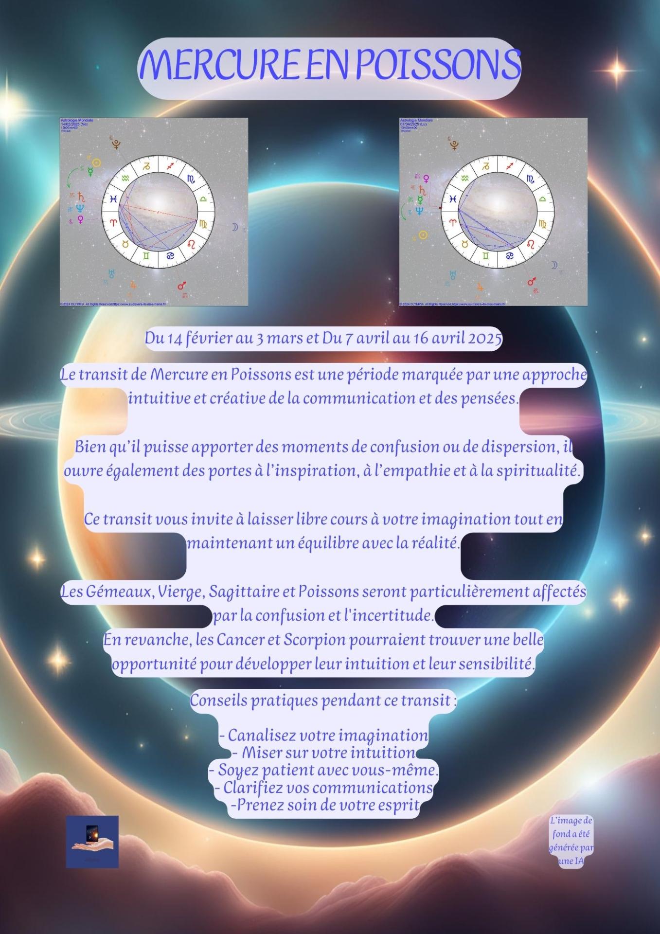 Mercure en Poissons