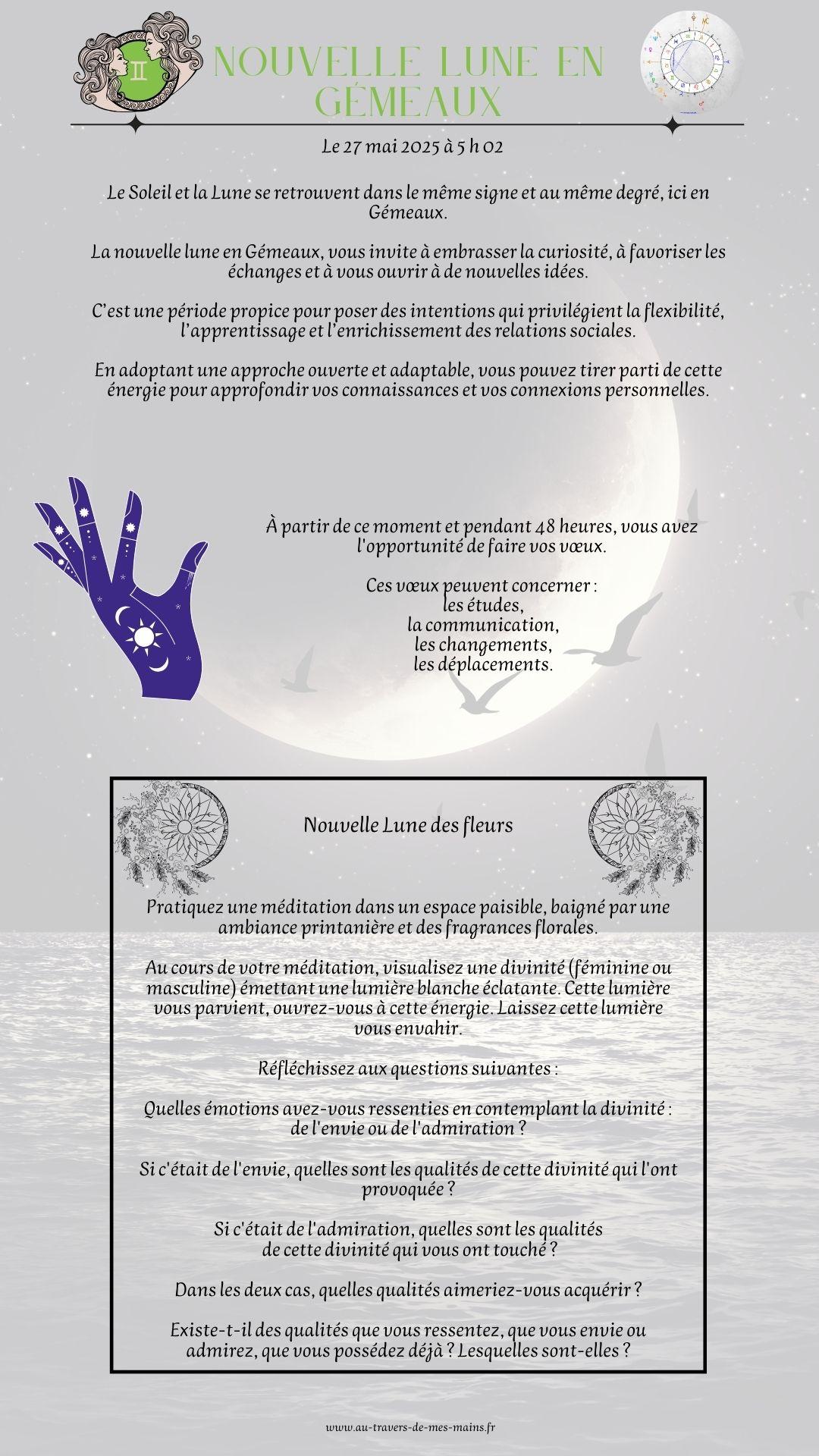 Nouvelle lune en gemeaux