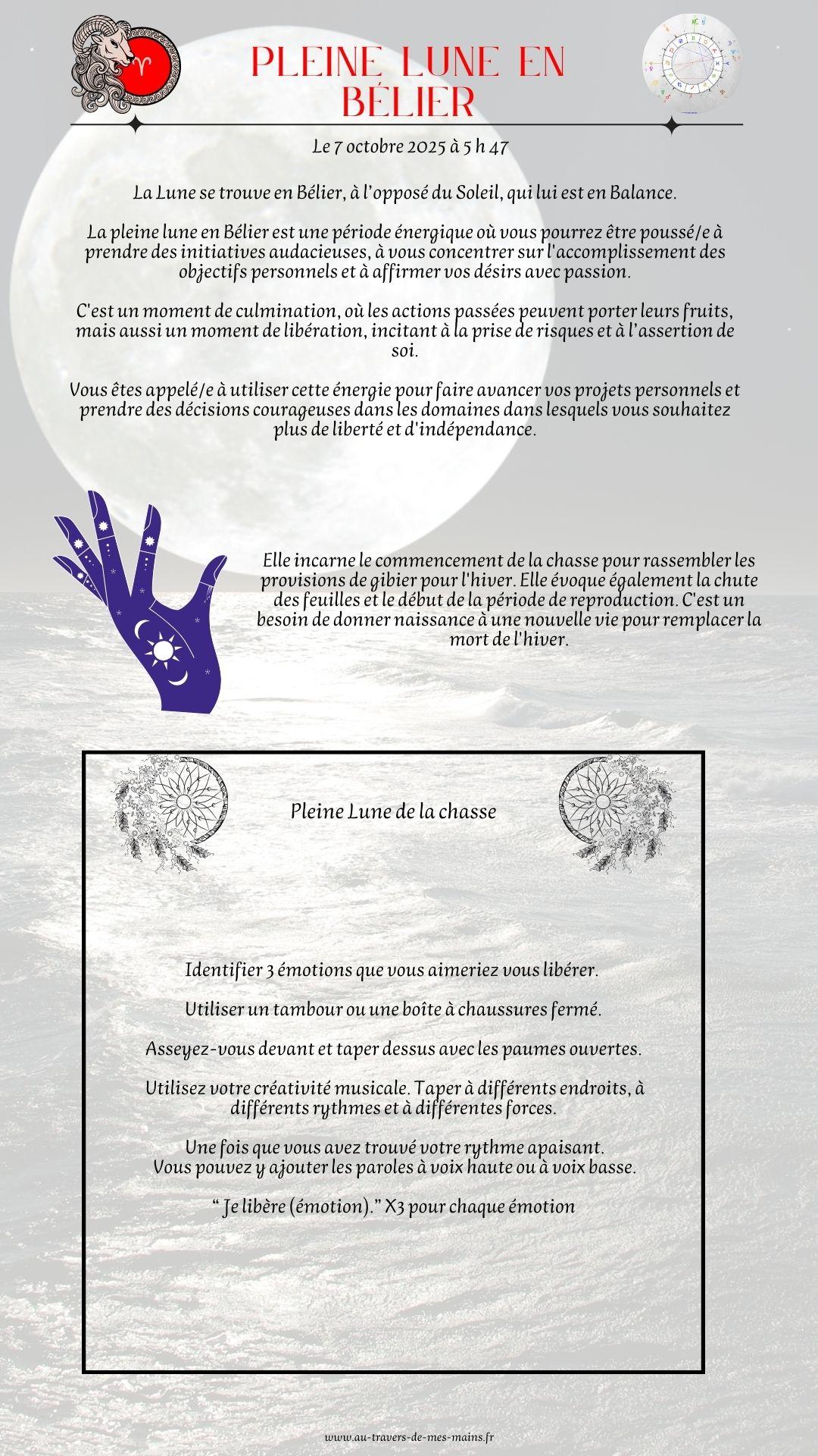 Pleine lune en belier