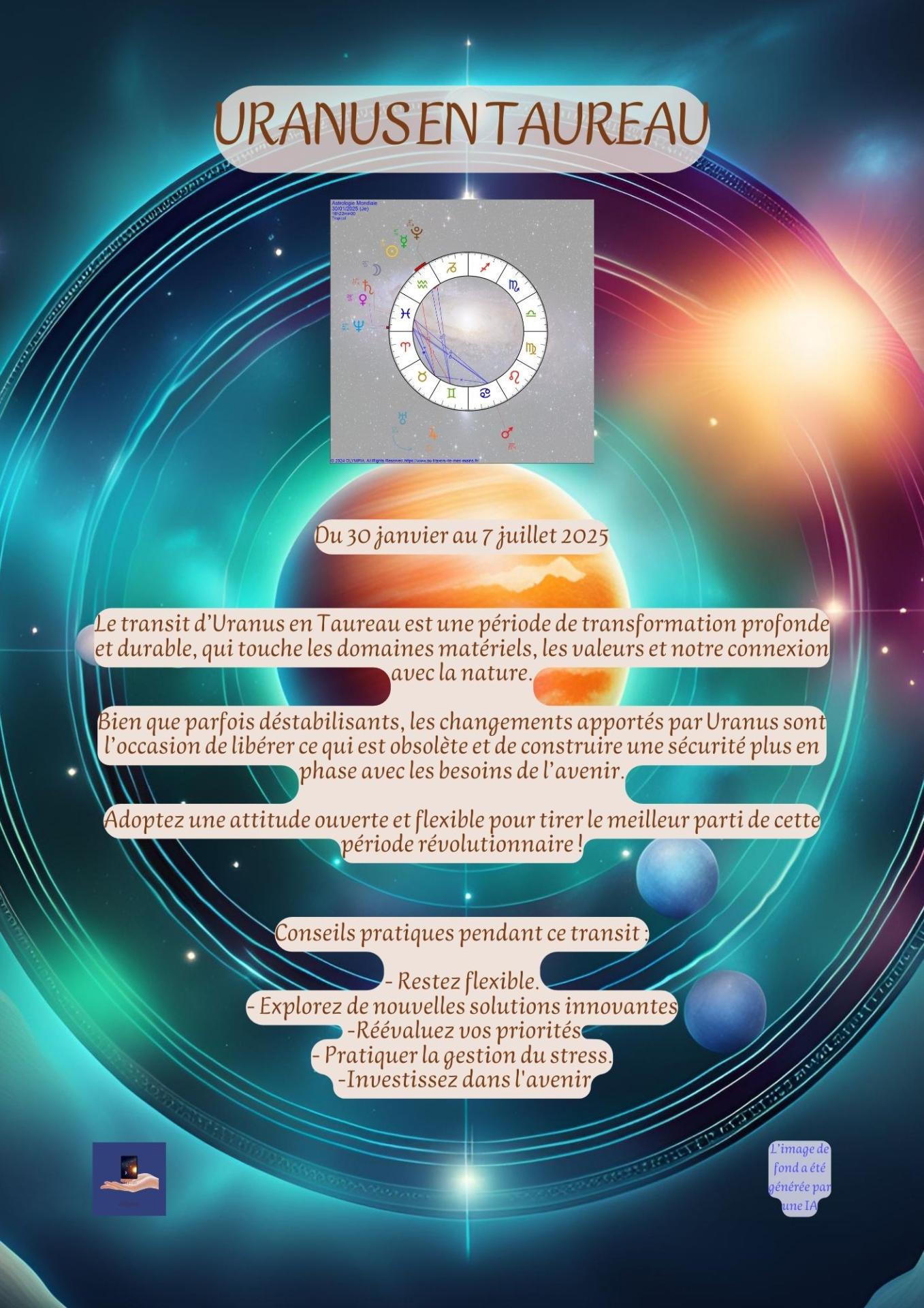 Uranus en taureau