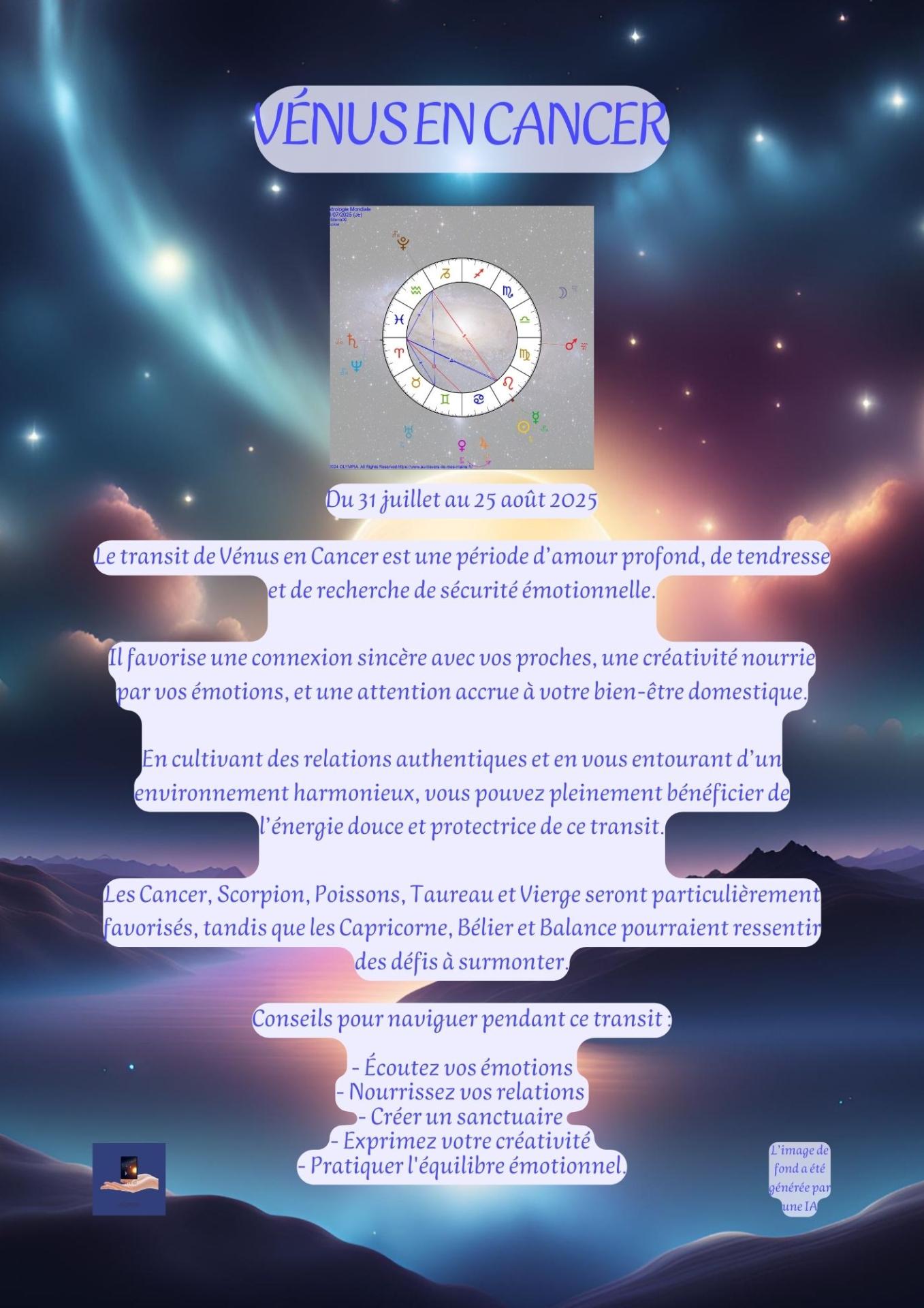 Venus en cancer