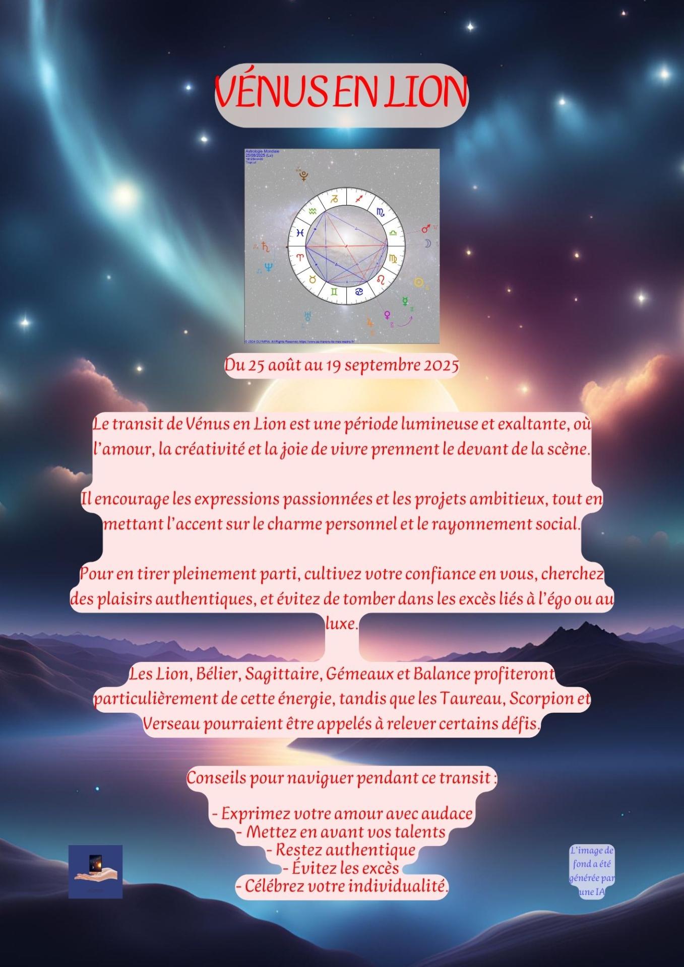 Venus en lion